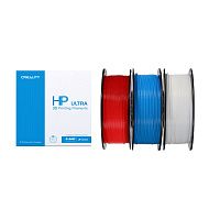 Набор катушек HP ULTRA PLA пластика Creality, белый / голубой / красный, 3шт