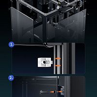 Корпус акриловый для 3D принтера Ender-5 S1 [4005010057]