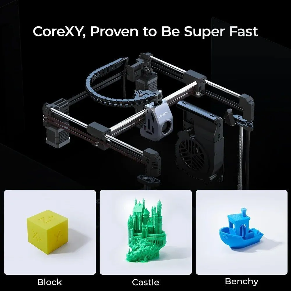 3D принтер Creality K1C, FDM, 220х220х250mm [1001060031]